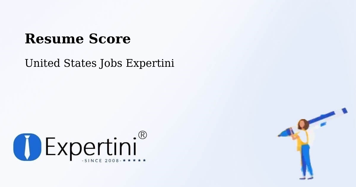 Resume Score & Job Description Match Tool – Hancock - United States Jobs Expertini
